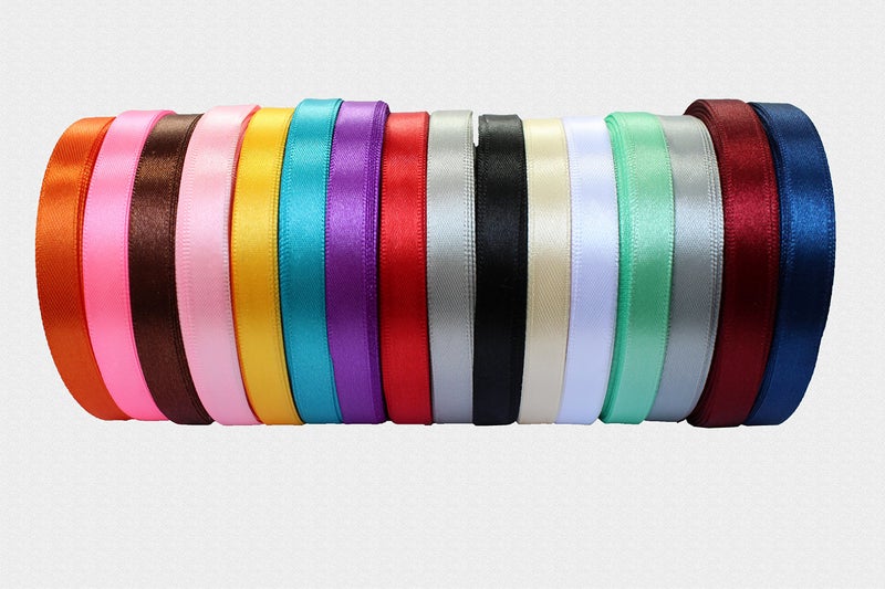 JESEP 3/8 inch Solid Satin Fabric Ribbon for Christmas 400 Yards 10mm Colored Gift Package Wrapping Ribbon for Hair Bow Clips Accessories-Crafts-Sewing-Wedding-Home Decoration - Image 2
